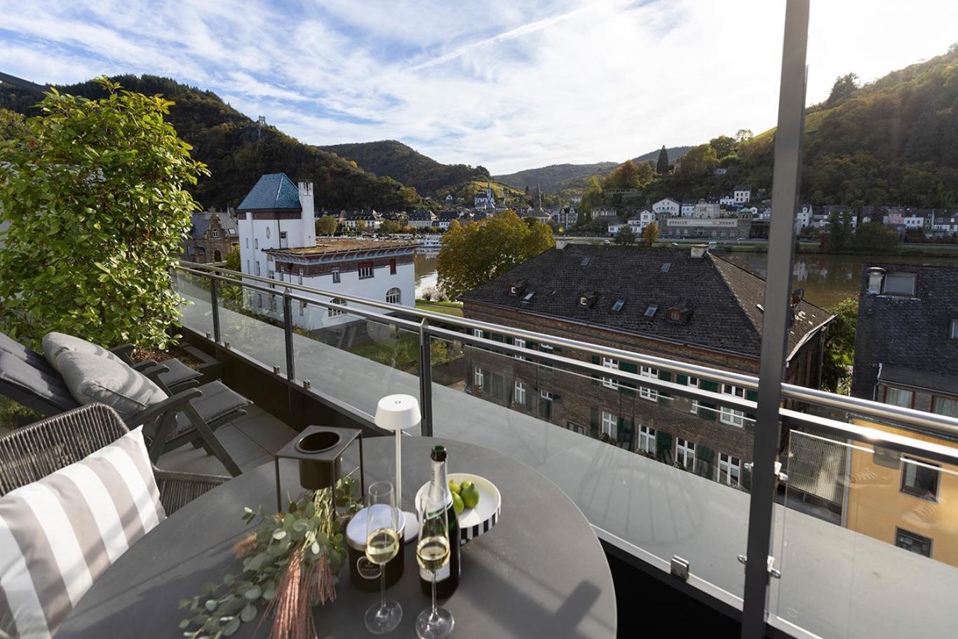 Neu Penthouse Moseltop Luxus Design Klima 2P Traben-Trarbach Zewnętrze zdjęcie
